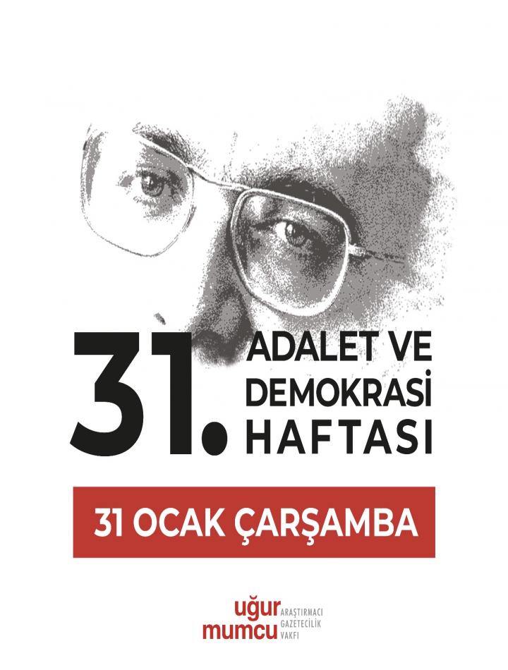 31. Adalet ve Demokrasi Haftası 31 Ocak 2024 Programı