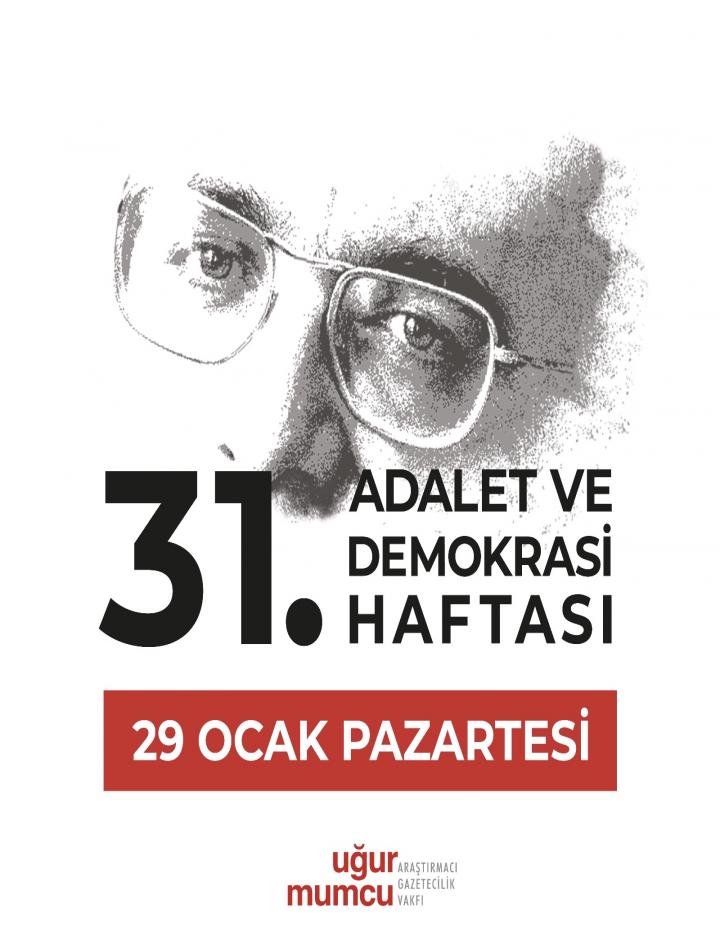 31. Adalet ve Demokrasi Haftası 29 Ocak 2024 Programı