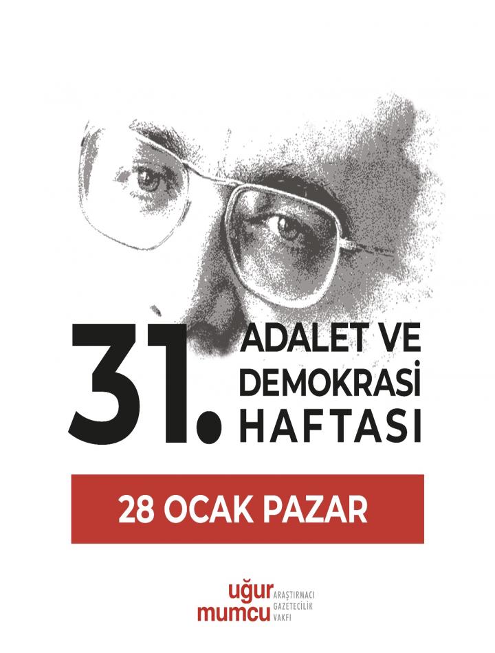 31. Adalet ve Demokrasi Haftası 28 Ocak 2024 Programı