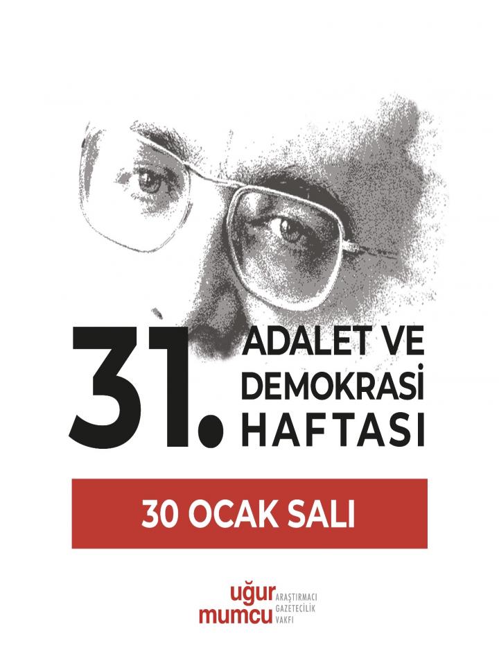 31. Adalet ve Demokrasi Haftası 30 Ocak 2024 Programı