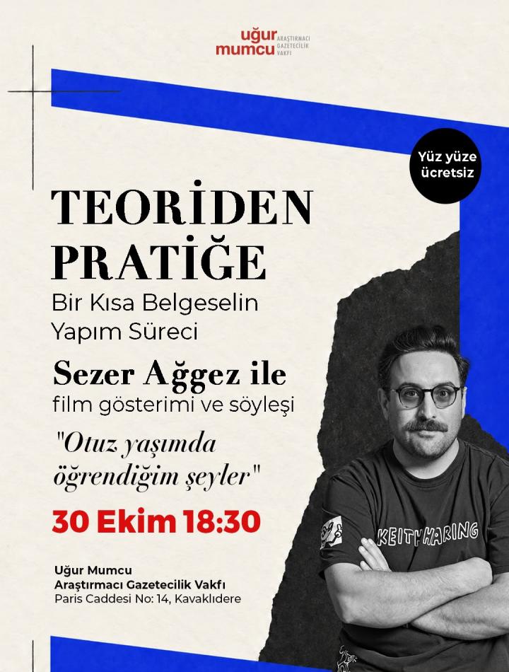 Sezer Ağgez İle Film Gösterimi ve Söyleşi