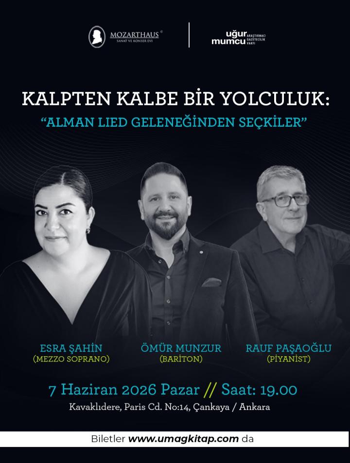 Kalpten Kalbe Bir Yolculuk: “Alman Lied Geleneğinden Seçkiler”